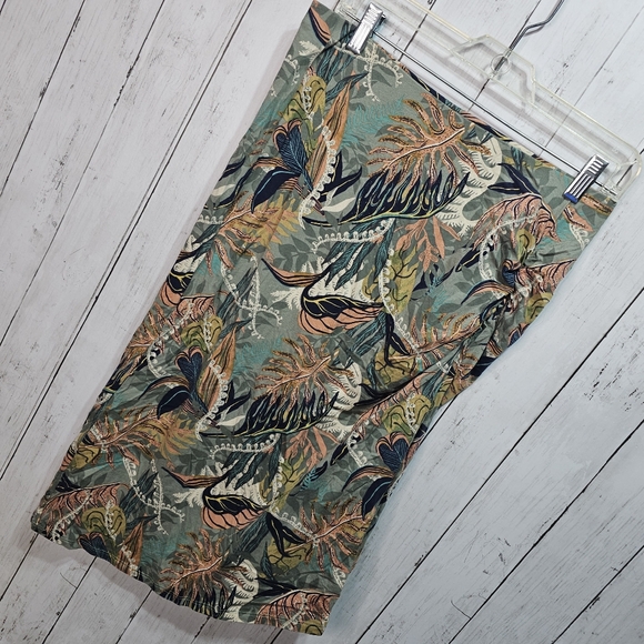 Patagonia Dream Song Skirt Women’s Size Small Floral Ruched Side Soft Knit. - Picture 3 of 8